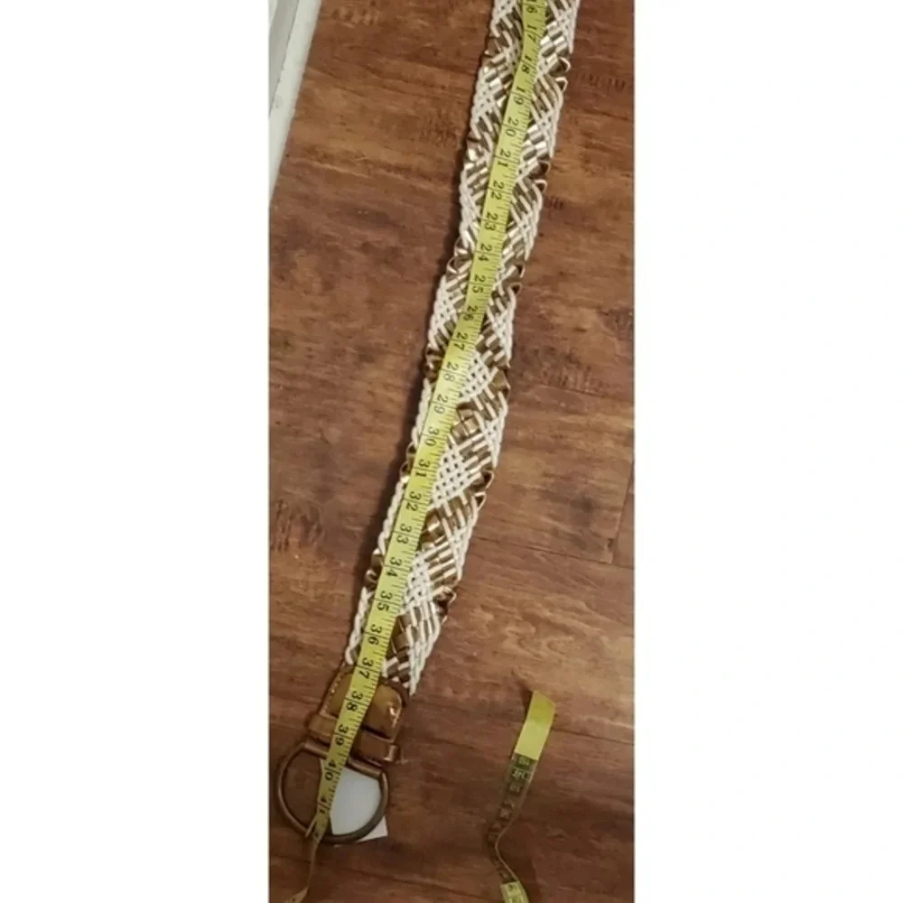 Macrame style belt L‎ NWT